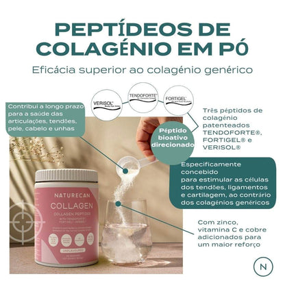 Peptídeos de Colágeno em Pó