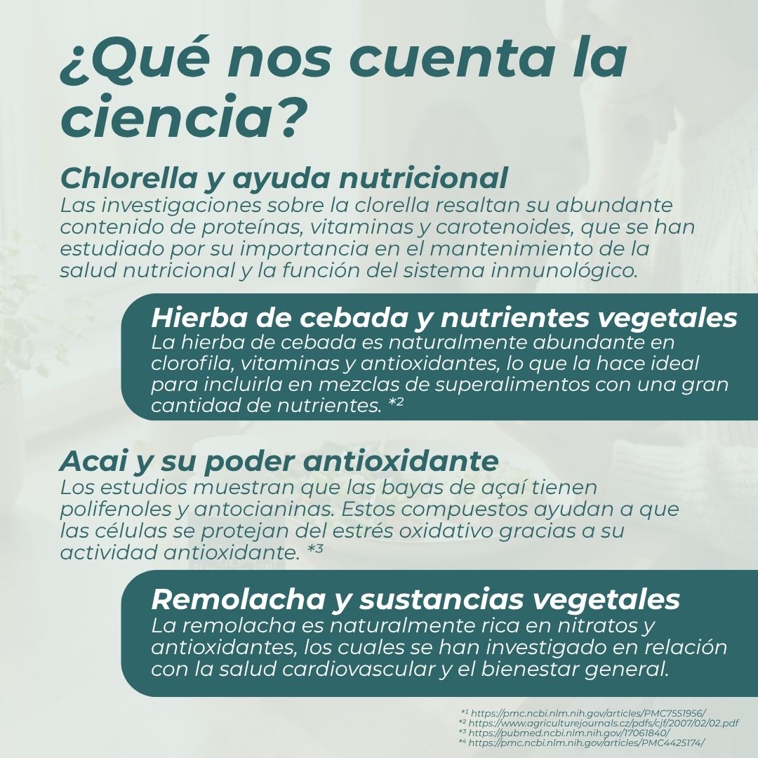 Superalimento en polvo